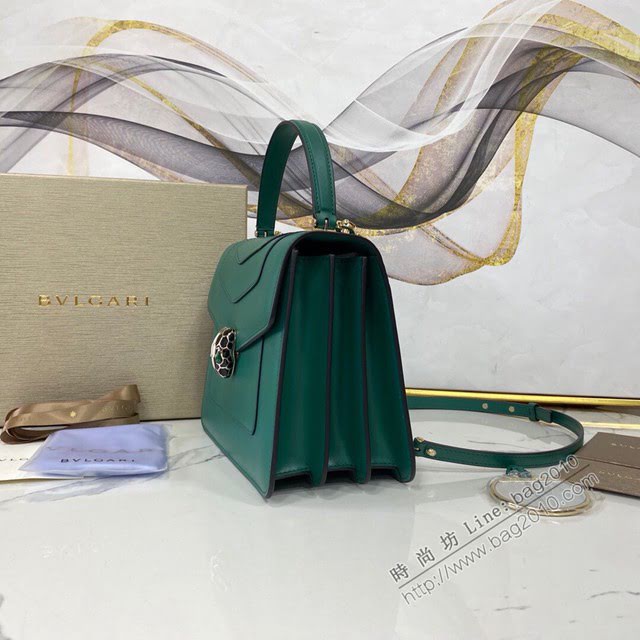 Bvlgari女包 寶格麗三層新品 Serpenti Forever手提包 B289835 Bvlgari鏈條斜挎包  fyd1545